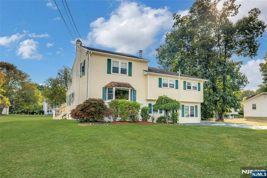 Charming split-level home on a beautiful half-acre lot in a desirable Mount Olive area! This spacious 5-bedroom, 2 full & 2 half-bath home offers 2,340 sq. ft. of comfortable living. A large foyer welcomes you into a bright family room with sliding doors to the patio, perfect for entertaining. The kitchen features skylights, an island, and an eat-in area, with an adjacent combo dining space and sliding doors leading to the Trex deck for outdoor gatherings. The spacious primary bedroom includes a large, well-appointed bathroom. Enjoy a flat, low-maintenance half-acre lot and functional living spaces filled with natural light, close to shopping and top-rated schools, ideal for those who love to entertain.