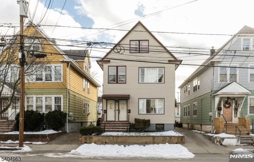 Well-maintained two-family home located in Clifton, NJ. Each unit offers 2 bedrooms and 1 full bathroom, providing a functional and comfortable layout. The property features separate living areas, making it suitable for owner-occupants or investors. Conveniently situated near major highways, public transportation, and local amenities, with easy access to New York City and close proximity to the American Dream Mall. A solid opportunity in a desirable Clifton location