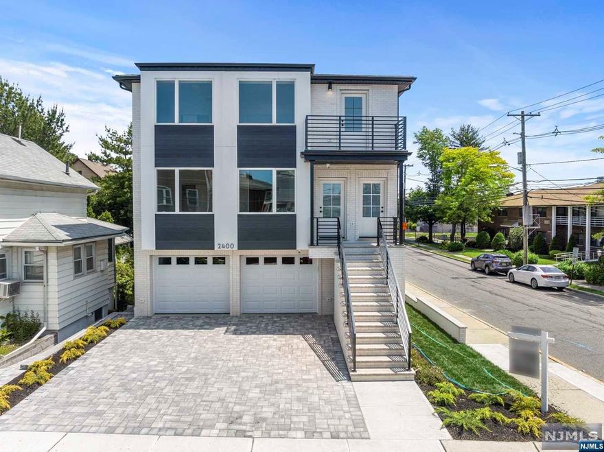 New construction Great Investment walking distance to schools, shopping, parks and all transportation. This luxury NEW 2 Family Home in Fort Lee, NJ features three bedrooms two full baths in each unit. First Floor unit has a bonus finished basement with access to a large beautifully landscaped backyard. Both units have a nice size decks for entertaining.