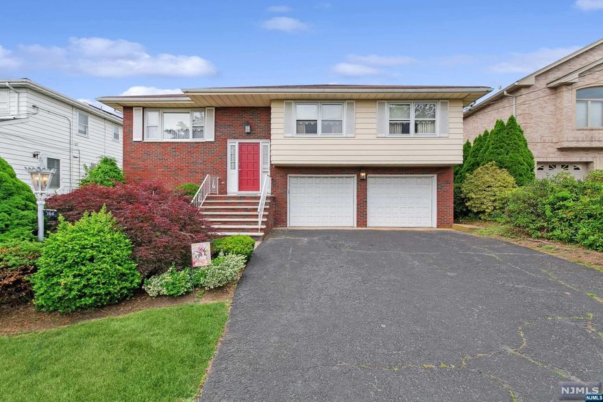 Your search ends here! Looking for a great home close to the many conveniences of Hasbrouck Heights-Here it is! This spacious Bi-Level home offers an open floor plan for today's easy living demands. The upper level features a foyer with closet, large living room with a wall of windows that fill the entertaining space with natural sunlight, formal dining room & eat-in-kitchen w/tile floor, granite counter & backsplash. Primary bedroom w/double closets & full private bath, 2 additional bedrooms and full bath complete this main level. Lower level offers a large family room, office, laundry, storage, utility room and access to an oversized 2-car attached garage & walk out to the outdoor living space. Other features include hardwood floors (main level), new furnace, new hot water heater, central air (AS-IS), plenty of closets for storage. Conveniently located near schools, major highways, transportation into NYC, shopping, downtown while maintaining a quiet neighborhood feel.