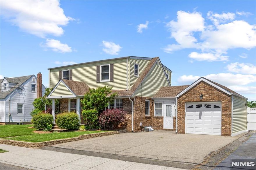 Charming Cape Cod in a Super Convenient Location! Welcome to this warm and inviting Cape Cod that offers plenty of space and comfort for everyone. The first floor features a bright and spacious living room, a cozy family room, a full bathroom, a formal dining room, and an eat-in kitchen perfect for everyday living and entertaining. Upstairs, you'll find four great sized bedrooms and a second full renovated bathroom, giving everyone the space they need. The finished basement adds even more versatility with room for storage, laundry, and utilities (HVAC) ideal for keeping things organized. You'll also love the off-street parking, detached garage, and double-wide driveway for extra cars or guests. Located just minutes from schools, shopping, and major roadways, with a short commute to NYC, this home offers the perfect blend of comfort and convenience. Don't miss your chance to make this your next home schedule a tour today!