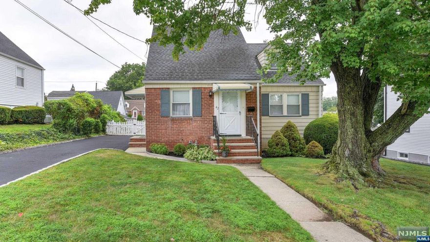 This delightful three-bedroom Cape Cod nestled on tranquil street is move-in ready, freshly painted interiors with refinished hardwood floors and new carpeting, The layout, includes a convenient first floor bedroom and a full bath, offering flexibility and ease of living. The heart of the home is the cozy living spaces with an eat-in kitchen, dining room, living room and sun-drenched TV room or office overlooking the outside of greenery it's just perfect for relaxation and gatherings. Descend into the finished basement which features large room for recreation adding versatility to your daily routine. Second level offers 2 additional bedrooms and half bath. This home is the ideal blend of comfort, and functionality, promising an enchanting living experience in a quiet neighborhood yet the convenience being close to public transportation, shopping, schools and GSP. Pack your bags it's time to move in.BEST OFFER DUE BY THURSDAY AUGUST 24 at 12:00PM