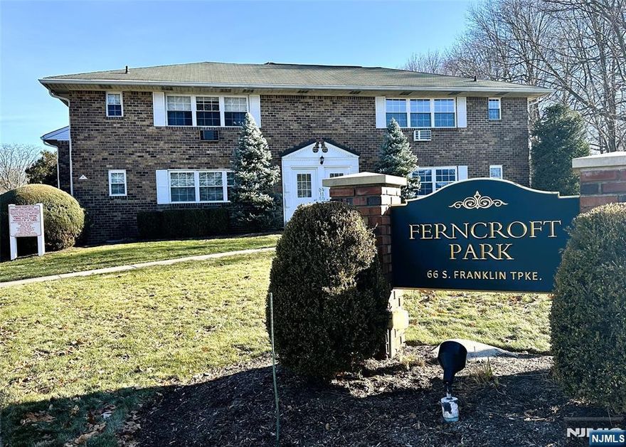 Large 1 Bedroom Apartment available immediately on S Franklin Turnpike in Ramsey. 2nd Floor unit featuring a large living room, a dining area, kitchen (new cabinets and new refrigerator), large bedroom with a walk-in-closet and a full bathroom. Includes 1 parking spot and a Storage unit in the basement. Pets not allowed. Laundry is on-site. Interview and Credit Check along with Co-op Application required with a processing fee. Call for details.