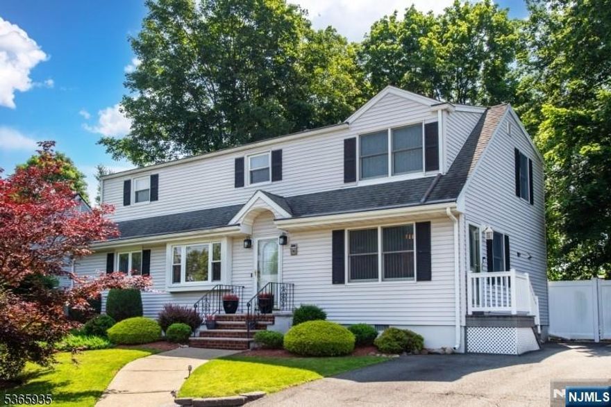 Welcome to this beautifully maintained X-large Home(approx2300sq ft) in the desirable top ranked Wayne Township, just minutes away to shopping, restaurants, major highways and NY bus and train transportation. Come in to appreciate the amenities and its abundant size. The first floor features, Large Eat-in Kitchen, Large Formal dining room, Living room, 2-Bedrooms and a full bath. The second floor Features, Primary-Bedroom with Full bath, 2 additional bedrooms and a 3rd full bathroom. The full basement is part finished with a great room, providing ample space for relaxation and entertainment. Step out to a serene private park-like all fenced in yard with patio and lush landscape. A large driveway with plenty of parking completes this unique and must-see home.