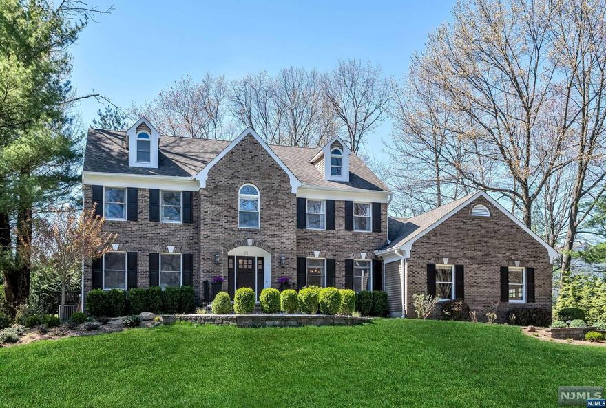 Beautiful brick-faced center hall colonial on quiet cul-de-sac in sought-after Allendale. A gracious foyer welcomes you into this home with stunning home office on one side & elegant dining room on the other. A large eat-in kitchen is open to the great room with vaulted ceilings and sliders to the generous deck. A bedroom, full bath & laundry room round out this first level. Upstairs there are 4 bedrooms with a soon to be brand new hall bath (see rendering) and new primary bath with oversize glass shower. The lower level is beautifully finished with custom millwork, built-ins, large recreation room, play space, home office & potential 6th bedroom. Hockey lovers will rejoice when they see the glice indoor skating practice area for aspiring NHL players. Beautiful private yard & tons of updates throughout. Welcome to Allendale.