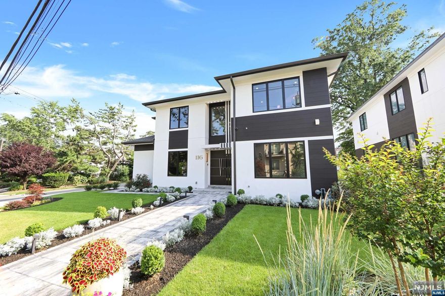 A modern marvel! Spectacular new construction in the most desirable location in the Bluff Section of Fort Lee. Offers 6 Beds and 7 Baths and a full finished basement. State of the art through and through. Everything is custom and imported from Europe. European kitchen with Miele appliances and Sub-Zero refrigerator. Smart home technology, security surveillance, radiant heat on the first floor, second floor bath. Has a 2 car heated garage. Amazing attention to detail.