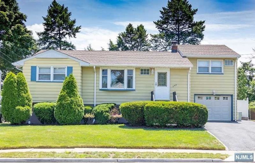 LOCATION! LOCATION! SUNNY AND BRIGHT EXPANDED RANCH HOME SITUATED ON A WELL MAINTAINED PROPERTY WITH A ONE CAR GARAGE. 1ST FLOOR FEATURES A SPACIOUS LIVING ROOM, UPDATED KITCHEN W/SS APPLIANCES & DOOR TO COVERED DECK OVERLOOKING LARGE FENCED YARD, DINING ROOM OR 4TH BEDROOM, 2 BEDROOMS AND FULL BATH. STAIRS LEAD TO LARGE MASTER BEDROOM W/WIC & HALF BATH. THE UNFINISHED BASEMENT IS LARGE WITH LAUNDRY AREA AND UTILITIES. EASY ACCESS TO SCHOOLS, SHOPPING, TRANSPORTATION TO NYC AND MAJOR HIGHWAYS. A MUST SEE BEFORE GONE!