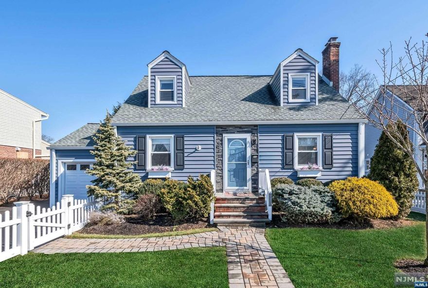 Welcome to a charming Cape nestled in the heart of New Milford! This 4-bedroom, 2-bathroom home offers an effortless blend of comfort and style. Enter into the living room featuring gleaming hardwood floors and connects to the formal dining room. A cozy eat-in kitchen with granite countertops and new stainless-steel appliances is perfect for culinary adventures. Beyond, a family room/playroom beckons, leading to a spacious composite deck overlooking the fully fenced backyard. Two bedrooms, including the primary, and full bathroom with glass shower finish out this floor. Upstairs, find two additional bedrooms and a full bathroom. Convenient location near schools, shopping and transportation. Don't wait to make this home yours!