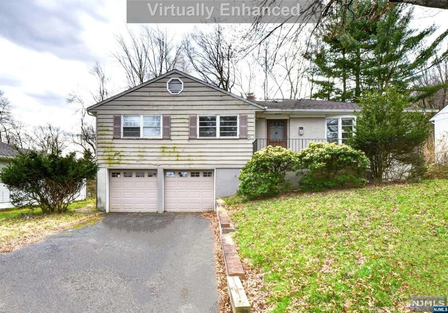 Welcome to this ranch style home which features an entryway, the living room, eat-in kitchen, formal dining room, a den, the MBR/MBTH, 2 additional bedrooms and a full bath on the main level. The ground level is unfinished with high ceilings and access to the 2-car built in garage. To help visualize this home's floor plan and to highlight its potential, photos are virtually enhanced and/or virtual furnishings may have been added to the photos found in this listing. There are no seller disclosures nor representations. The buyer is responsible for obtaining the CCO, and smoke cert. and/or all inspections required to close.