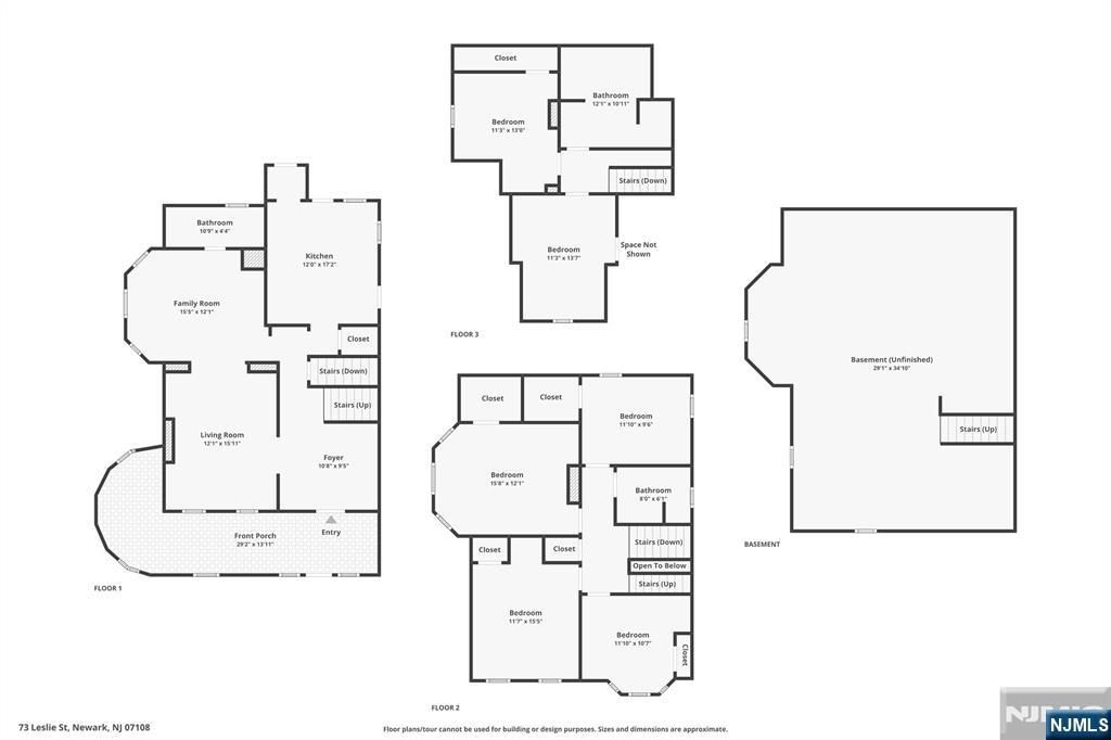 Photo of 7375 Leslie Street, Newark, NJ 07108 (MLS # 25038029)