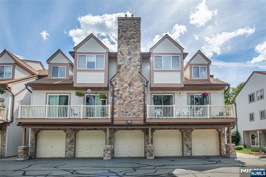 Welcome to this inviting 2-bedroom, 1.5-bathroom townhome located in the desirable community of The Meadows. Perfectly situated within the community, this unit backs up to the woods and is close to shopping, dining, and transportation, this home offers both convenience and comfort. The main level features a bright and open living space with a cozy gas fireplace and sliders leading out to a private deck, ideal for relaxing or entertaining. Upstairs, you'll find two spacious bedrooms, including a primary bedroom with ample closet space, and a full bathroom. This home is equipped with central air, natural gas heating, and public utilities for modern convenience. Additional community amenities include a pool and playground, offering fun and relaxation right at your doorstep. The 1-car garage provides easy parking and extra storage. With its unbeatable location, thoughtful layout, and great amenities, this townhome offers a low-maintenance lifestyle you'll love. Don't miss your chance to call this home!