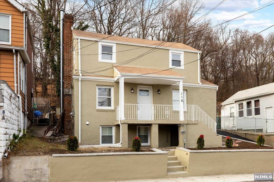 Newly renovated 2-family home in Hawthorne. This property offers 2 renovated apartments with separate entrances. The basement is partly finished with a laundry area, utility room, and a storage room. The first floor apartment has a brand new spacious eat in kitchen, a brand new bathroom, a large living room and 2 bedrooms. The second floor apartment has a private entrance, a foyer, a brand new bathroom, a brand new kitchen, and a large bedroom off the spacious living room. The property offers plenty of parking with a 2 car garage and additional driveway parking. Stainless steel appliances to be installed.
