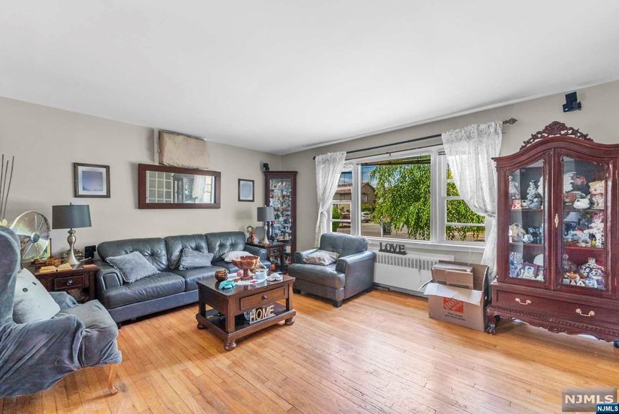 Welcome to the heart of Clifton, where this charming colonial home awaits its new owners. This property offers four bedrooms and two bathrooms, providing ample space for comfortable living. Step inside to discover a warm and inviting living room and eat in Kitchen with an exit to the backyard. There are two spacious bedrooms with a main bath on the first floor. The 2nd floor features 2 additional bedrooms. Its clean/Full basement adds more space to use. One of the highlights of this home is the lovely backyard which includes an above-ground pool, where you can unwind and soak up the sun while enjoying the tranquility of the quiet dead-end street. With its proximity to parks, schools, shopping centers, and NYC transportation, this home offers convenience and accessibility. Embrace the opportunity to explore nearby parks, enjoy the convenience of schools, and fulfill your shopping needs. Commuting to New York City is a breeze with easy access to transportation options.