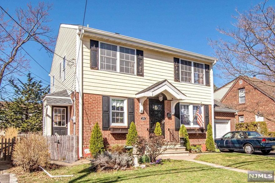 Wonderful colonial home situated in White Beeches section of Dumont. Formal living room opens to entertainment sized formal dining room. Off of the dining room is a good sized sun filled family room with gas fireplace, opens to large deck and private fenced rear yard! Updated kitchen with stainless steel appliances and tile flooring. One bedroom is conveniently located on the first floor while 3 additional bedrooms are upstairs. Three full bathrooms, one located on each floor! Master bedroom with vaulted ceiling and huge walk in closet. Finished basement with laundry. A must see!!