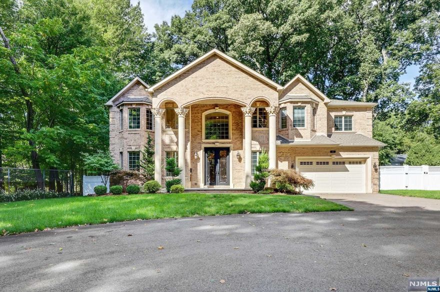 *DEAL ACCEPTED, TODAYS OPEN HOUSE CANCELLED! HIGH QUALITY, CUSTOM BUILD NEWER CONSTRUCTION WITH OVER 7000 SF OF FINISHED LIVING SPACE ON 3 FLOORS! THIS GRAND COLONIAL ESTATE IS SITUATED AT THE END OF A PRIVATE CUL DE SAC.NEIGHBORING VAN SAUN PARK. THIS UNIQUE LOCATION MAKES THIS HOME ONE OF THE MOST PRIVATE IN PARAMUS. 9FT CEILINGS ON THE FIRST AND SECOND FLOORS WITH 10 FT CEILINGS BASEMENT. THIS HOME OFFERS ALL OF TODAY'S MODERN AMENTITIES,CUSTOM KITCHEN AND CABINETRY AND HI END PROFESSIONAL SERIES SS APPLIANCES.FIREPLACE,GREAT ROOM, CUSTOM CABINETRY AND VANITIES THROUGHOUT WITH BUILT-IN CLOSET CABINETS IN ALL BEDROOM CLOSETS. MOVIE THEATER WITH SURROUND SOUND,DRY SAUNA,WET BAR,MULTI STEREO ROOM,SPRINKLER SYSTEM, CUSTOM SECURITY SYSTEM,WHOLE HOUSE GENERATOR AND SO MUCH MORE. THIS HOME IS A MUST SEE! IT WON'T LAST!