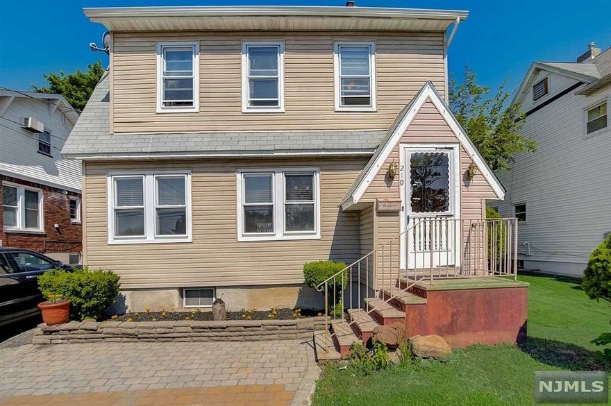 Back on the Market: Location is key for this Beautiful Colonial Home. Minutes away from Schools, Richfield and Ploch Farms, Shopping, Clifton Commons, Major Highways, NJ Transit, 14 miles apx to Lincoln Tunnel/NYC. Home offers a wonderful Spacious Attic, 3 Bedrooms and a Beautiful size Bathroom. Closets and Hardwood floors throughout the home. Eat-in-Kitchen leading you to an open floor plan. A Formal Dining Room and Living Room w/Fireplace. Finished basement w/Laundry Room, 1/2 Bath and Storage. Beautiful landscaped w/small vegetable garden. Please note backyard has an Irregular Lot 40 x 100 + 45 x 145. Fenced Private yard with Patio to entertain your guests. Long Driveway fitting up to 4 cars. One detached car garage. Other amenities include updated hot water heater, furnace... (a list will be provided). Schedule a Showing Today! Home Sold As-Is.