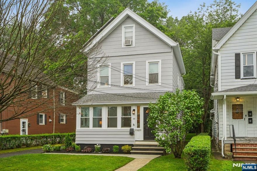 COLONIAL ON A QUIET, TREE-LINED STREET. Prime Bloomfield Location! Nestled on the border of Glen Ridge, this stunning Colonial blends timeless charm with modern convenience situated on nearly a 1/4 acre of level property, recently updated home will not disappoint! Newer Kitchen,featuring white cabinetry, stainless steel appliances, quartz counter tops & tiled back splash. Newly renovated main level laundry has a California Closet style organizer system. Newer main bath with stylish barn door. Freshly painted exterior and nearly all the interior just painted. Professionally landscaped, refinished wood floors. recessed lighting. Solar panels are paid for in full, enjoy all the benefits of savings on your electric bills. Close to schools, parks, shopping, dining, transportation, & all major highways. A few minutes walk to the Glen Ridge train station and you'll arrive in NYC in 30 minutes.