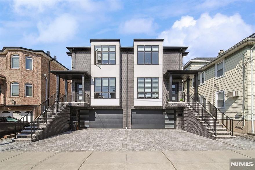 Welcome to this beautiful 2.5-year-old duplex. One block from Broad Ave. Located near shopping, NYC transportation, and major highways.