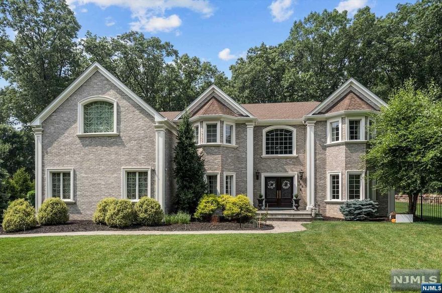 STUNNING, impeccably maintained home in ultra-desirable River Vale, built in 2013! Classic center hall colonial layout with 5 bedrooms, 3 full bathrooms, and 2 half bathrooms in the main home, PLUS an backyard oasis with an in-ground SALT WATER pool, spa, and CABANA with another half-bath! Impressive 2 story entry foyer with formal LR & DR on either side. Chef's kitchen is Open-Concept to a breakfast nook & Great Room. Library / Home office on the 1st level for your convenience - could make a great guest room. 5 Impressive Bedrooms on the 2nd level - the Primary Suite features tray ceilings, double WIC's plus a beautiful primary spa-like bathroom with a HUGE glass shower, marble tub, water closet, and double vanities. DREAM basement with Home Theater, Home Gym, and Rec Room. Outdoor kitchen, paver patios, 3 car garage + huge driveway for the ultimate car enthusiast. THIS FOREVER HOME HAS IT ALL! TOP-RATED School System!