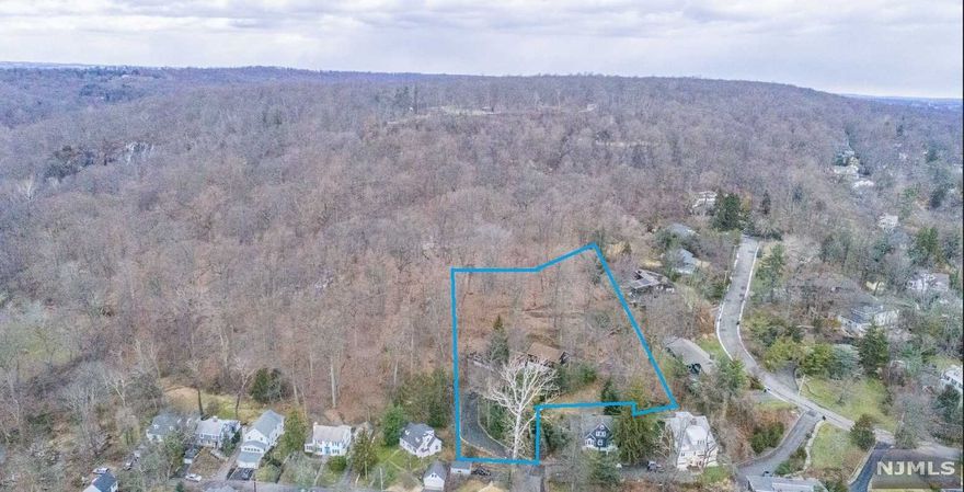 Maybe it's not the DEAL OF THE CENTURY - but this is pretty close! 1.5 acres of stunning property in the prominent community of Millburn/Short Hills adjacent to South Mountain Reservation. Bring your vision and your architect. Existing 1 1/2 story structure in disrepair. Separate 6 plus car garage in good condition. Property sold for land value. Walking distance to downtown with a movie theater, playhouse, restaurants, specialty stores, boutiques, Starbucks, direct train to NYC (in under 45 mins)...