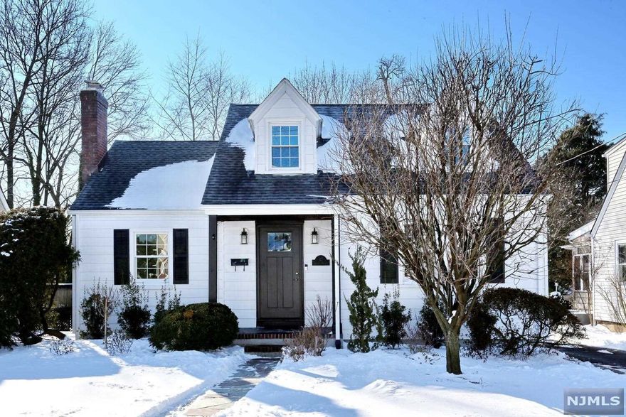 This is the home you have been waiting for! Meticulously maintained colonial cape on a quiet street features a large living room with a wood burning fireplace, formal dining room, 2 nice-sized bedrooms & full bathroom. First floor rooms all with beautiful hardwood floors. Outside entry to backyard oasis with 2 patio spaces, so relaxing & tranquil! The second floor large bedroom with gorgeous wood beams, offers a great space as is, or an opportunity to expand. The lower level boasts a bar area, the perfect place to entertain & also large enough to make a home office. Home has been freshly painted, new front landscaping, newer driveway, newer roof. Hurry this home will not last!