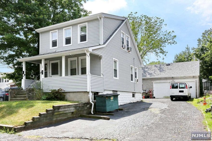 Fully rented (two) one-bedroom apartments. First floor $920 per month MTM lease. Second floor renovated $950 per month lease until June 2023. Rear 2 1/2 car garage and garage loft, basement and rear parking rented to HVAC contractor $1k MTM lease. New siding and roof 2019 on both house and garage. Second floor apartment renovated 2020 new kitchen cabinets, appliances, bathroom, and flooring. Rear garage with electric, 30' x 24', doors 7 1/2' tall. New boiler and hot water heater 2020. The property is perfect for a user. Exterior security cameras present.