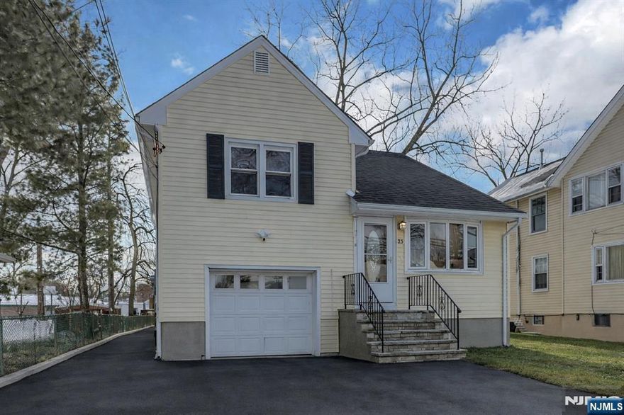 Welcome to 23 Diven Street in Springfield Township . A Beautifully Renovated Cape Cod in a Highly Sought after neighborhood This stunning, fully renovated Cape Cod offers the perfect blend of charm, modern updates, and functional living space. From the moment you enter, you're greeted by a bright and inviting open floor plan that seamlessly flows into a spacious living room ideal for both everyday living and entertaining. The updated kitchen is truly the heart of the home, featuring sleek stainless steel appliances, elegant finishes, and an abundance of cabinet space for all your storage needs. Designed with both style and functionality in mind, it's a space any home chef will appreciate. Upstairs, you'll find three well sized bedrooms and a gorgeous, fully updated full bathroom with modern fixtures and finishes. The lower level offers exceptional versatility with a large room complete with a full bathroom and direct access to the backyard making it a perfect option for a primary suite, guest quarters, or extended living space. In addition, the fully finished basement provides even more usable square footage and includes a brand-new washer and dryer. This home also features an attached one car garage, adding convenience and additional storage. Perfectly located close to major highways, Newark Liberty International Airport, and just approximately 30 minutes to Manhattan, this home offers both suburban tranquility and commuter convenience.