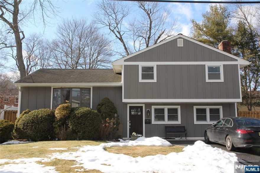 Location, Location, Location. Totally renovated 4Brs & 1.5Bth house located at the Cul-De-Sac for RENT. On the ground fl., entrance leads to a spacious family room with fpl., W/D, utility room, and 2 ample closets/storages. the first floor opens up to beautifully renovated LR, Dining Area, PR, and MEIK with SS appliances, modern styled countertops & cabinets, and skylight. The SGDs in the dining area open directly to the deck, creating a seamless indoor-outdoor flow - perfect for summer bbqs and relaxed family gatherings. The second floor features a spacious primary bedroom, three additional bedrooms, and a beautifully renovated full bathroom. Hardwood floors throughout. Perfect location for a family with kids - Cul-de-sac and walking distance to schools. Closed to parks, shopping, eateries, places of worships, and public transportation to NYC.