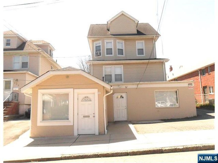 261 FORT LEE ROAD FEATURES THREE RESIDENTIAL APARTMENTS, ALL OCCUPIED, WITH A BONUS STOREFRONT THAT CURRENTLY IS VACANT. ENDLESS POSSIBILITIES INCLUDING CONVERTING INTO ANOTHER APARTMENT. PLENTY OF PARKING IN REAR WITH GARAGE WITH TWO BAYS. PERFECT FOR INVESTOR, CONTRACTOR, OR END USER.