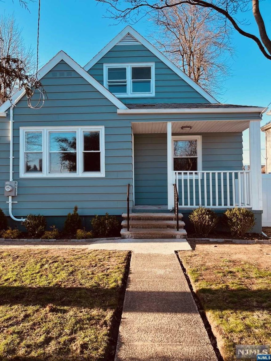 Welcome to this renovated house in desirable area of Elmwood Park. First floor is offering 2 bedrooms and full baths, newly refinished hardwood floors spanning the open and airy living room and bedrooms. The Eat-in kitchen, outfitted with SS appliances, perfect for enjoying every day gathering and cooking. The second floor presents the bedroom and full bathroom. In addition there is space, which can be used as an office/nursery/walk-in-closet. The finished basement, complete with a full bath, provides the space, which can be serve as an bedroom with additional living room. Please come and see yourself.