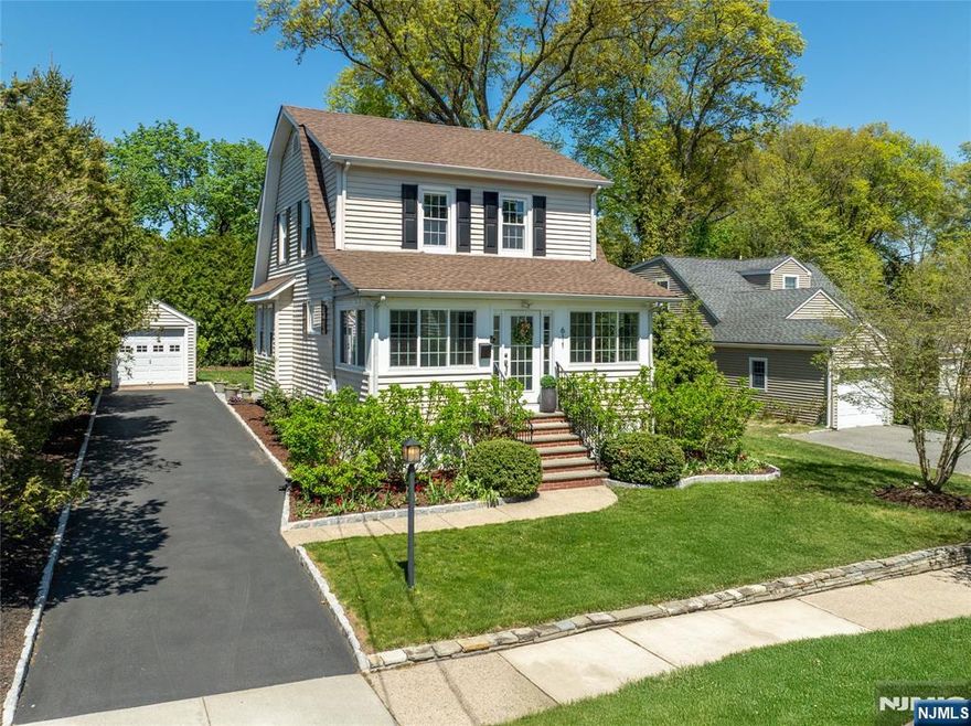 A charming Colonial located in one of Ridgewoodâ€™s great neighborhoods. You will feel right at home as you enter into a bright enclosed Porch, following into a spacious Living Room and Dining Room. A modern Kitchen offers stainless steel appliances and beautiful quartz countertops, leading into a private stone patio for your summer delight. A Powder Room completes the first floor. The second floor offers three Bedrooms and an updated Full Bath. Thereâ€™s also an unfinished walk-up attic for all your storage needs. The finished lower level completes this home with an office space, recreational space and laundry room. Situated in close proximity to Saddle River County Park, easy commute to NYC, close to all major highways, shopping and Ridgewoodâ€™s finest restaurants. This home is not to be missed!