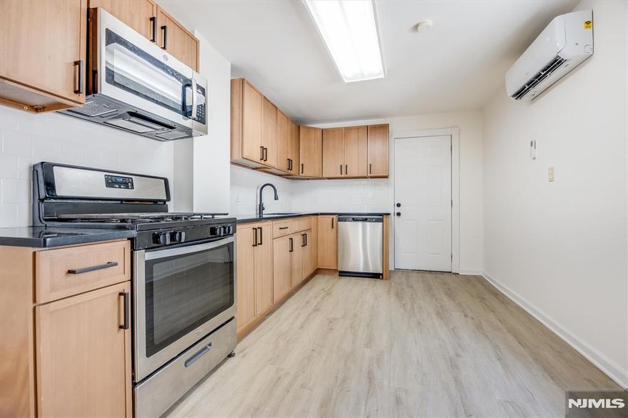 Renovated in 2024 and perfectly located in Montclair. Two floors of living space, fully updated kitchen with stainless-steel appliances, granite countertops and new tile backsplash. Apartment has central air, washer/dryer in unit and plenty of storage. Two newly-renovated full bathrooms, plus space in lower level for home office or playroom. Private open porch provides outdoor space for relaxing and entertaining. Freshly painted rooms, refinished wood floors and newly-installed vinyl wood floors in basement. Spacious rooms on first floor are sun-filled with large windows in every room. Restaurants, convenience stores and shopping all at your doorstep. Half mile from Whole Foods and not much further to many more restaurants, plus Farmers' Market and NYC train at Walnut St. Pets okay with fee.