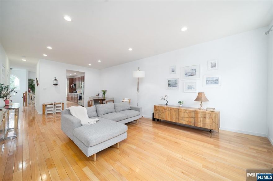 Welcome to Nutley! Discover a stunning townhome in Cambridge Heights, offering unparalleled features and amenities. The updated kitchen with a breakfast nook boasts the largest layout in the community, complemented by gleaming hardwood floors in the living room with easy backyard accessâ€”unique to this unit. Carpeted bedrooms and family room provide added comfort, while the home includes 2 full bathrooms and 2 half baths. The garage features epoxy flooring, convertible to a gym, with ample storage and a 220V hookup for EV charging. Outdoor living is enhanced with a patio, complete with furniture and a barbeque grill. Parking is convenient with a 1-car garage, a 2-car driveway, and plenty of guest spaces nearby. Perfectly located across from a playground, this home is just a 2-minute walk to the NYC bus stop and Target, adjacent to the community exit gate to River Road. Rent includes access to premium community amenities such as a gym, swimming pool, and tennis courts, as well as services like lawn mowing, snow and leaf removal, and exterior maintenance. Experience comfort, convenience, and a welcoming communityâ€”schedule your showing today!