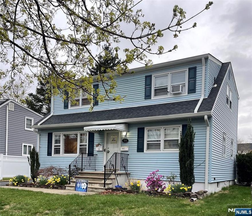 RARE FIND! UPDATED 1ST FLOOR Apartment in Charming 2 Family Home .. Located in a Sought after Neighborhood, Bordering Ridgewood and Glen Rock. Cheerfully Bright with Natural Sunlight.....Private Entrance leads to your Spacious OPEN Kitchen with "Gas" Range and Oven, Dishwasher, Microwave and Refrigerator. Large Bedrooms. , Hardwood Floors throughout . Finished Basement with access from inside 1st Floor. includes Family Room, Private Washer and Dryer ..Closets and Storage Space. Added Bonus is finished room in Basement, Central Air, Parking for 3+ CARS on your own PRIVATE Driveway. Beautiful Back yard is a Private Entertainment Area . Use of Shed. Minutes to Train, Bus and 3 town amenities. ... Excellent Schools! PETS CONDITIONAL --