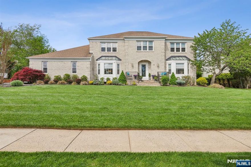 Completely renovated! Positioned in one of East Hanover's prized neighborhoods-Silver Spring Estates-located at the end of a cul-de-sac. This distinctive colonial is rich in character w/hardwd flrs, crown molding, recessed lighting thruout, and a dramatic 2-story foyer. Beautifully finished across 3 levels are generous rooms filled w/natural light. The floor plan has great flow for entertaining & comfortable daily living. The 1st level contains a formal Living Rm, Dining Rm, Family Rm w/custom built ins,and a 5th bedrm/office w/ adjacent full bath. The gourmet Eat-in-Kitch w/custom cabinets, quartz counters,butler bar,stainless appl,island breakfast bar, and wine cooler offers lots of space for cooking & storage. The breakfast area leads to the patio & fenced in backyard. A laundry/mud rm and an entry to oversized 2 car garage completes the 1st flr.The 2nd level w/4 generous bedrms w/ensuite, and a main hall bath. Primary suite features a tray ceiling, custom walk-in closet w/unique barn door.A spa-like primary ensuite has double sinks, walk-in shower & priv commode room. Finished lower level w/ rec/media room-opportunity to create a space for your lifestyle. Includes sump pumps, French drains, 2 split ductless sys.,and utilities. Outside our serene yard is an ideal spot for al fresco dining, play, and entertaining.The property has Bluetooth controlled sprinkler sys,ext lighting, and security sys.This home has it all. Close to shopping, parks, and top rated schools.