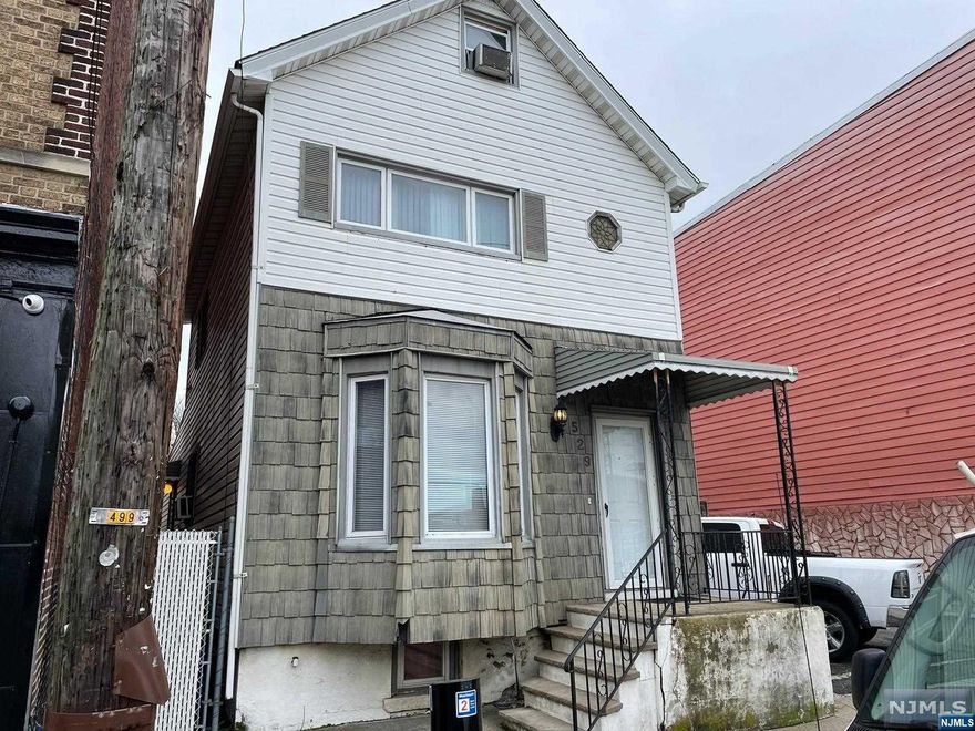 This home has tons of potential and is located near the heart of Harrison. As you walk in you'll notice the spacious living-room area that offers great lighting from the front windows and also has great ceiling height. From the living-room you'll come through to a full dining room area that's great for entertaining and family festivities while steps away from the kitchen that's a true eat in kitchen as there's a ton of space! Off the kitchen you'll find a large full bathroom and an entrance to the large private backyard area. The 2nd floor offers 2 spacious bedrooms with one being a true master with its own full bathroom. The 3rd floor is also nicely finished and great usable space. This home could be your next opportunity to get into the fast growing city that has so much to offer!