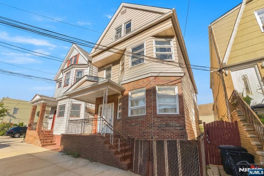 Welcome to this well-maintained and income-producing legal 2-family home in Harrison, boasting a total of 2,900 sq. ft. plus 583 sq. ft. in the basement, vacant and ready for new renters. The first floor offers approx. 1,106 sq. ft. with a living room, dining room, 2 bedrooms, 1 bath, kitchen with washer/dryer, and access to a covered patio leading to a beautifully landscaped, fenced backyard, plus a partially finished basement (523 sq. ft.) with office/rec room, storage, and utility area. Hardwood floors lie under the carpets (except in the kitchen). The second floor (1,106 sq. ft.), feature 4 bedrooms, 2 full baths, kitchens, living and dining rooms, and an additional sitting area, with both front and back stair access. The third floor (688 sq. ft.) provides bonus rooms and additional flexibility for use. With separate utilities, 3 electrical panels, updated systems, and recent asbestos and oil tank removal, this property is an ideal rental investment with projected rents of $2,500-$2,800 for the first unit and $2,900-$3,100 for the upper unit. Conveniently located near highways, shopping, schools, parks, and just minutes from the Harrison PATH station, with a quick 20"25 minute ride into NYC,this turnkey multi-family is ready for its next owner.