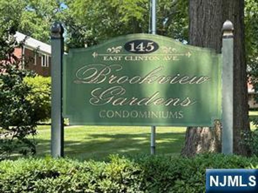 First floor unit in low rise garden complex on the Tenafly border. Well cared for complex. New windows. Maintenance of $423/month includes heat, hot water, gas, water and common area, laundry room. One parking spot. Convenient rear door to parking lot. One dog or cat allowed under 40lbs. Close to NY transportation and local shopping/restaurants.