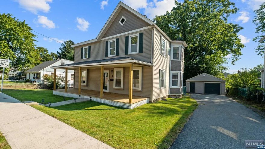 To finish the 2nd fl there is also a gorgeous spa like bathroom and finally pull down stairs that lead to a large attic great for extra storage. There is an unfinished basement with a washer/dryer connection and plenty of room for yet more storage. To finish the home you have a large driveway that can accommodate 6+ cars, a detached garage, a newly built tiki hut, large green space, and a new 1.5 year old pool to enjoy the summer in your backyard oasis. The home is close to great schools, shopping, markets, transportation and more !