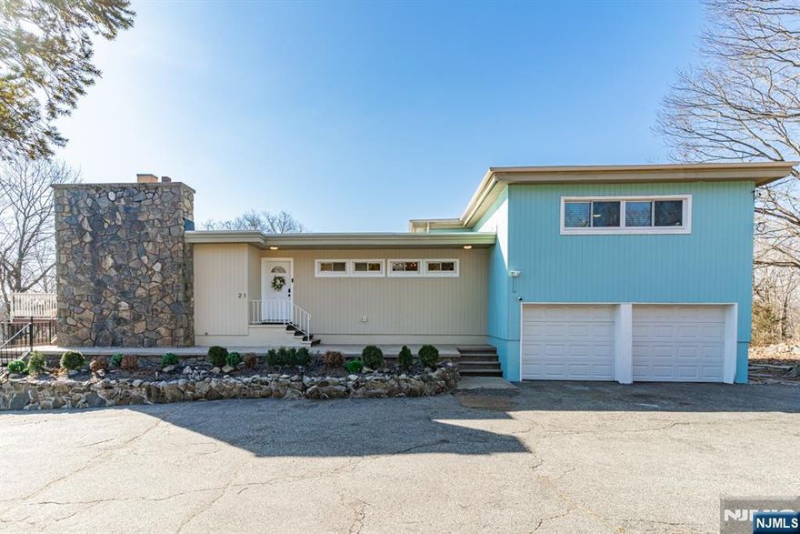 Welcome to 21 Skyview Drive, a beautifully updated contemporary home nestled in the scenic community of Ringwood, NJ. This 3-bedroom, 3-bath residence has been thoughtfully renovated throughout, offering modern comfort with timeless charm. From the moment you arrive, youâ€™ll notice the freshly paved driveway leading to a spacious 2-car garage. Inside, natural light pours through brand-new windows, highlighting the gleaming hardwood floors that flow seamlessly through the open living spaces. The renovated kitchen is a true centerpiece, featuring modern finishes and ample space for both everyday living and entertaining. Each of the three full bathrooms has been beautifully updated, combining style and functionality. The home also boasts a fully finished walkout basement, providing additional living space perfect for a family room, home office, or guest suite. Situated in one of Ringwoodâ€™s most desirable neighborhoods, this home blends contemporary upgrades with serene surroundingsâ€”an ideal choice for those seeking comfort, style, and convenience. THIS HOME IS BEING SOLD AS-IS. ***OPEN HOUSE ON 11/08/25 from 11:30am-1:30pm***