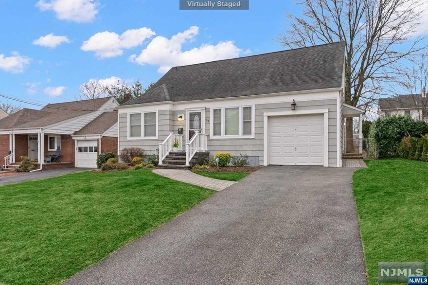 Spring is in the air! Time to plant roots in a completely renovated residence of modern elegance & comfort. Enter into the heart of the home, where a stunning kitchen awaits with crisp white cabinetry, granite countertops & a pale sage glass tile backsplash, this culinary haven is as stylish as it is functional. Hardwood floors grace every room, adding warmth & character throughout the home. Four spacious bedrooms with large walk-in closets offer plenty of room for everyone to spread out & relax. The two newer full baths provide convenience for busy mornings or unwinding after a long day. Explore your playful side in a full basement with high ceilings where you can imagine creating a home gym or entertainent area, the possibilities are endless. Outside, a deep-level yard invites summer barbecues, gardening, or simply basking in your own private oasis. Convenience is key in this prime location with a high-ranking schools, highways, shopping & commuting options all within reach!