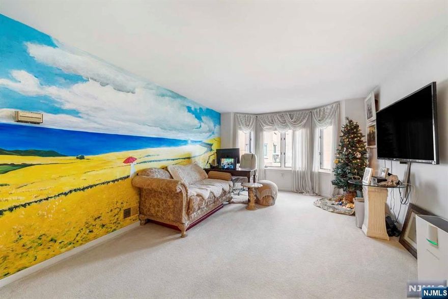 Welcome to your new home in the heart of Edgewater! This beautifully maintained 1B/1B condo offers an ideal blend of comfort, luxury, and convenience. With 742 sq ft of open-concept living space, this unit features a spacious walk-in closet, private laundry, and central heating and cooling for year-round comfort. Enjoy the beautiful southeast exposure from your own private terrace. Additional perks include a deeded garage parking space and a variety of top-notch amenities such as a 24-hour gatehouse, gym, outdoor pool, tennis court, children's play area, dog park and EV charging station. This pet-friendly gated community offers direct access to the Hudson Riverfront, making it easy to enjoy leisurely strolls or invigorating runs along the water. Conveniently located just minutes from NYC, with easy access to Edgewater Commons and City Place, this waterfront gem is the perfect place to call home. Schedule your private tour today!