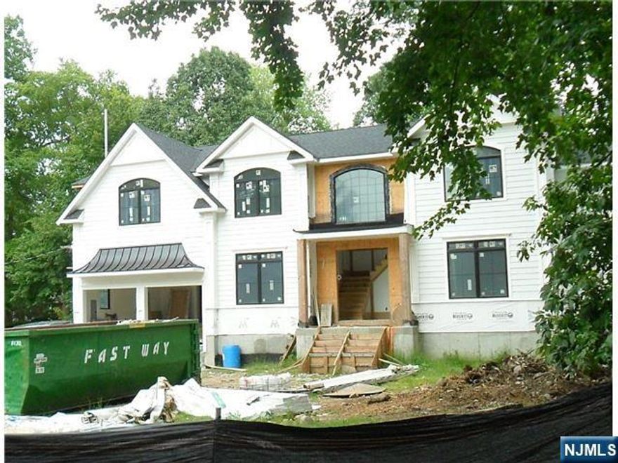 New Construction TO BE BUILT in Oradell ! Everything will be top notch quality, Quartz counter-tops, high end SS appliances. Almost 4k Sq ft...5 Bedrooms. A great opportunity to own a brand new customizable home in a desirable town of Oradell. Easy commute to NYC, close to shopping, great school