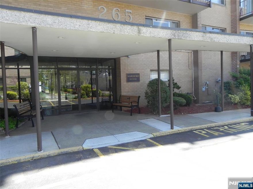 FANTASTIC OPPORTUNITY FOR A ONE BEDROOM CO-OP UNIT IN THE HIGHLY SOUGHT AFTER MARLBORO HOUSE IN RIDGEFIELD PARK.....THIS 5TH FLOOR UNIT FEATURES A SPACIOUS LIVING/DINING ROOM WITH SLIDING DOORS TO THE BALCONY WITH A BEAUTIFUL VIEW, NICE SIZE BEDROOM THAT FITS A KING SIZE BED ALONG WITH A BIG CLOSET, KITCHEN WITH DISHWASHER AND A FULL BATH. OTHER FEATURES THAT ARE COVERED UNDER THE HOA FEES ARE, IN GROUND SEASONAL POOL, 24 HOUR DOOR PERSON, SUPER IN BUILDING, 1 PARKING SPACE, EXCERCISE ROOM, WASHER AND DRYER ON THE FLOOR, TAXES, ELEVATOR, STORAGE, ALL UTILITIES EXCEPT CABLE/INTERNET, CLOSE TO SHOPPING, NYC TRANSPORTATION AND MORE.... Corporate Admin Fee of 1% of purchase price and Management Admin Fee of $475. There is also a move in fee of $250 which is Refundable.