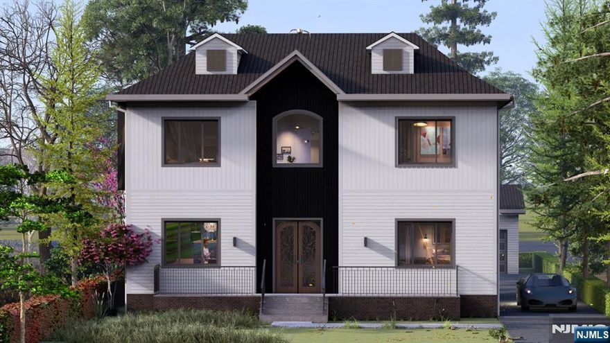 Custom Luxury Estate in Progress â€“ Prime Glen Rock Location, Close to Train and Downtown An exceptional opportunity to own a custom-built luxury home currently under construction in one of Glen Rockâ€™s most desirable locations, just moments from the train. Offering over 4,500 sq ft of refined living space, this residence blends architectural elegance with modern sophistication. An impressive two-story foyer with a sweeping curved staircase sets the tone. The main level features 10-foot ceilings, hardwood floors, detailed millwork, and thoughtfully designed spaces for both entertaining and everyday living. Highlights include a formal living room, sunlit family room, elegant dining room with a butlerâ€™s pantry, and a gourmet kitchen with quartz finishes and premium Thermador appliances. A first-floor bedroom, full bath, and powder room add flexibility. Upstairs, the entire second level features 10-foot ceilings. The luxurious primary suite offers a private balcony and fireplace, creating a serene retreat, while a junior en-suite and two additional bedrooms with a Jack-and-Jill bath complete the floor. The finished lower level includes a home theater, spacious recreation area, bedroom, full bath, and ample storageâ€”ideal for extended living or entertaining. Outdoors, enjoy a spacious deck and an expansive patio with a fire pit and outdoor kitchen, perfect for seamless indoor-outdoor living and relaxation.