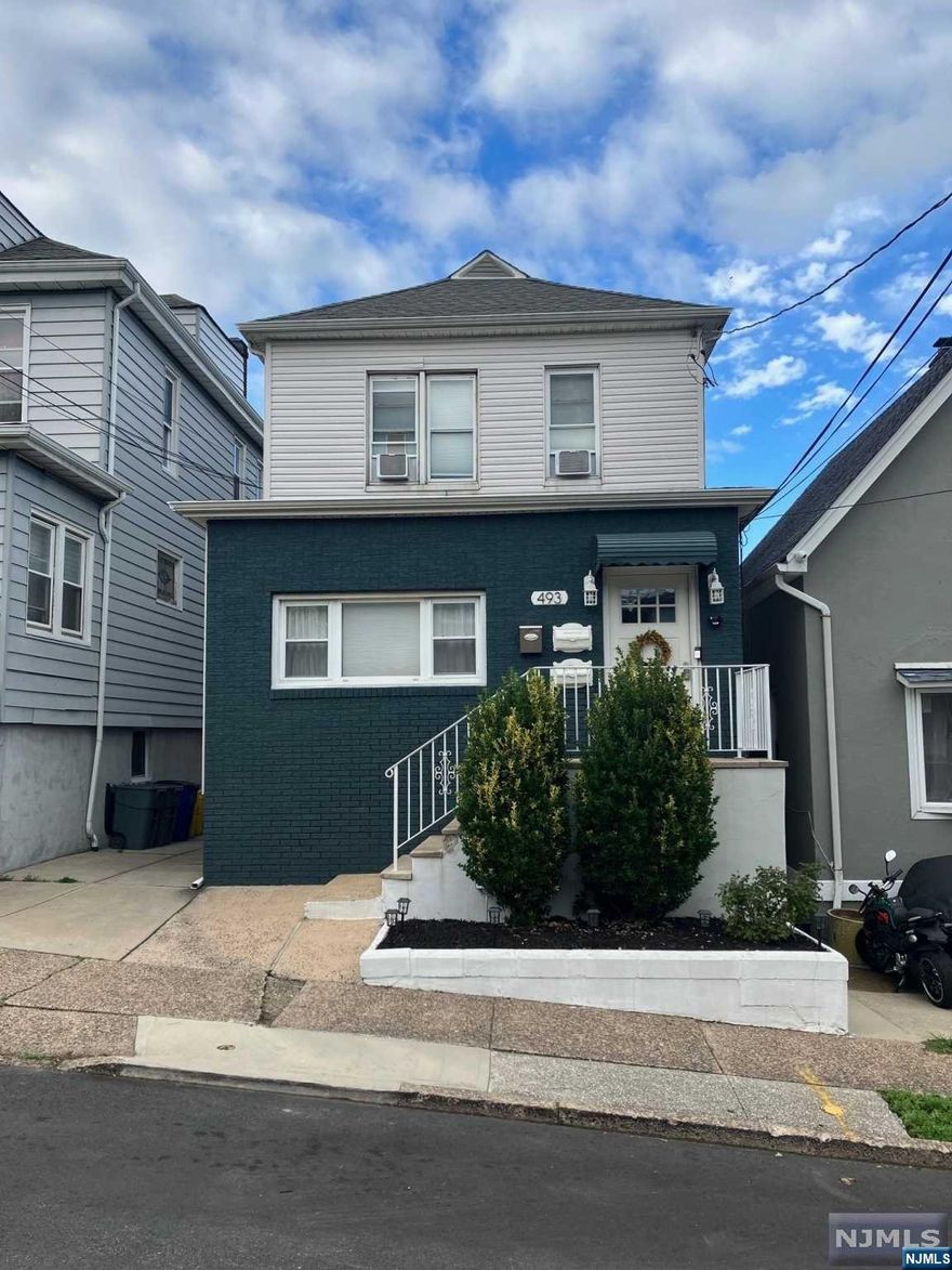 Beautiful LEGAL 3 FAMILY right on NJ Transit bus line in a desirable section of Fairview. Unit 1 features 1 Bedroom & 1 Bath with an updated kitchen, large living room and ample storage space. Unit 2 contains 2 Bedrooms & 1 Bath with a newly renovated bathroom, refinished hardwood floors, stainless steel appliances, granite counters, high ceilings, central AC, breakfast bar, laundry area, and private backyard & patio area. Comes with outdoor shed & under-house storage as well. Unit 3 - 2BR/1BA, current rent. Completely gut renovated in 2022 with stainless steel appliances and granite counters, new everything! Unit 1 & 2 are currently owner occupied.