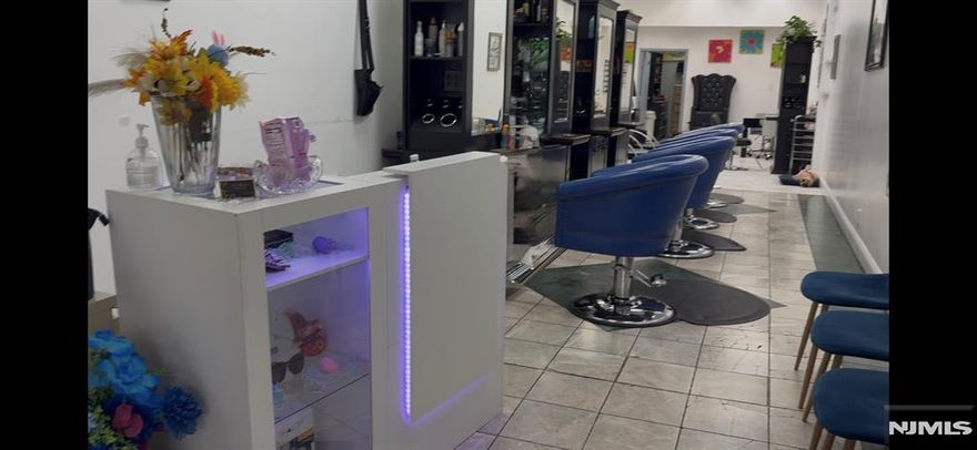 Art of Beauty Salon Spa, Turnkey Salon Opportunity in Prime West New York Location. Fully equipped salon located in a prime area of West New York. This well-maintained space features six Belmont styling stations, two wall mounted hair dryers, two hair washing stations, and one pedicure station. The salon comes with a well-established and loyal clientele, making it an excellent opportunity for a stylist ready to own their own business turnkey operation.