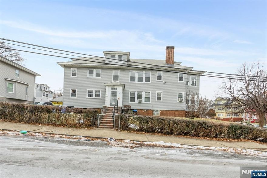 2nd floor apartment with natural hardwood floors throughout, 3 large bedroom, formal dining room, living room with a fireplace. The apartment is located in the Weequahic section of Newark, near Beth Israel Hospital. Easily accessible to NYC transportation, shopping and Newark International airport.
