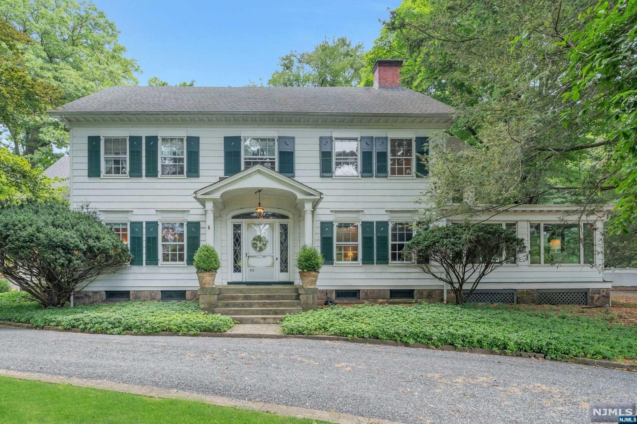 Property for Sale at 232 County Road, Demarest, New Jersey - Bedrooms: 6 
Bathrooms: 4.5 
Rooms: 19  - $1,989,000