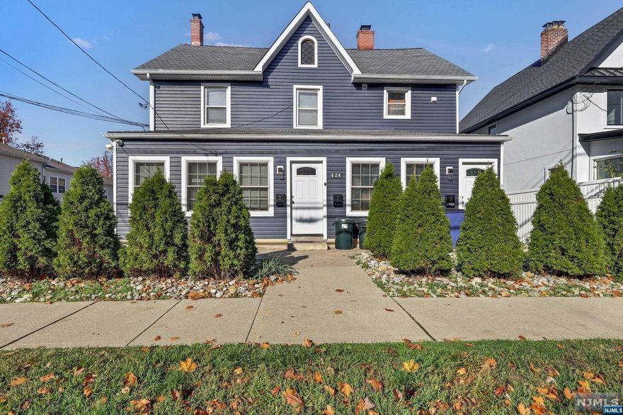 Rarely available 3 Family! Gross over $6,400 a month! This home has been totally renovated outside and in. Fully occupied with great tenants! There is a huge parking lot for 10 car parking, updated kitchens and bathrooms, has long term tenants, property size is 75 x 150 and each tenant has a private yard area. walking distance to the high school. Easy access to the property with easement to use the townhouse driveway off Schor Ave. The newly renovated 1st floor apt. features an entrance hall, LR/FPL, DR, 2/3 BRS, eat-in KIT, 2 BTHS, and bamboo flooring. The 2nd floor apt. has separate entrance hall, lrg LR, 6 yr eat-in KIT, 2 BRS, and Pergo flooring. Rear above-ground apartment has LR, large 2 yr KIT, 3 BRS, and 2 BTHS and a garage. Each apt. has its own laundry. Updated windows, 200 amp electric, and 3 yr old roof. Landlord pays heat and water.